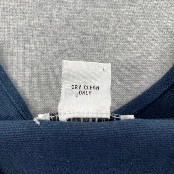 VTG Paul Harris Floral Embroidered Vest Womens M Patchwork Stripe Boho Cottage - Picture 10 of 11